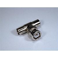 Bomar 343A505 RF Adapters - Tee ADAPTER, BNC 'T' J/P/J (DIECAST)