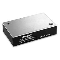 Cincon CQB150-300S28 Isolated DC-DC Converter, Quarter Brick, 150 Watt, 2:1 Input Range, 180-425VAC Input, 28VDC Output, 3300uF, 88.5% Efficiency