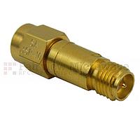 Fairview  SA3SR-10 10 dB Fixed Attenuator SMA Reverse Polarity Male To SMA Reverse Polarity Female Up To 3 GHz Rated To 2 Watts With Brass Gold Body