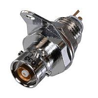 Trompeter / Cinch Connectivity Solutions BJ-157FL Connectors Triaxial Solder Pot Blkhd Mnt 4-Lug Rcpt