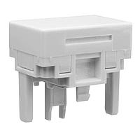 NKK Switches AT4030B Button RECTANGULR WHITE CAP LB NON-ILLUMINATED