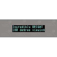 Matrix Orbital BVC2021-AL-USB VFD Displays (Vacuum Fluorescent Displays) L.Grn Txt Bk B/G No Key w/ Silver Bkt