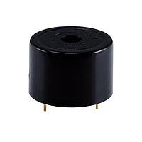Same Sky (formerly CUI Devices) CPT-2416-85T Piezoelectric buzzer, 23.8 mm, round, 16 mm deep, 12 VDC, 85 dB, through hole, Continuous tone, Piezo indicator