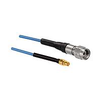 Johnson / Cinch Connectivity Solutions 415-0545-006 RF Cable Assemblies SMPM Female 2.4mm Straight Plug 50 GHz Test 0.047" Flexible Cable Assembly 6"