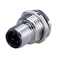 Same Sky (formerly CUI Devices) CDM1210-04D-MT-F16-67 Straight Solder Type,Front Fasten M16*1.5,D-Code 4PIN ,Screw Copper alloy