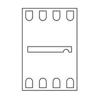 Dialog Semiconductor AT25SF081B-MAHD-T NOR Flash 8 Mbit, 3.0V (2.5V to 3.6V), -40C to 85C, DFN 2x3 (Tape & Reel), Single, Dual, Quad SPI NOR flash
