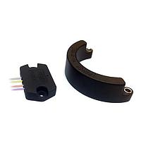 Amphenol Piher PS2P-ARC-CE-M008-A-45S-05 Hall Effect Rotary Position Sensor ARC Angular Sensor, 12 bit Redundant, Absolute, 5VDC, Analog output, 45 Deg, Wire leads, Non contact magnetic, includes 31mm radius magnet, , -40C to +125C