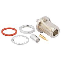 Amphenol RF 172106RP Connectors N STRAIGHT JACK BLKHD CABLE REV POL