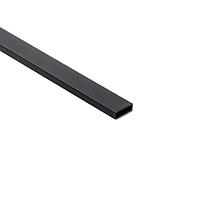 HellermannTyton 181-90050 Wiring Duct Cover for 1/2" Duct Wiring Duct Cover for 1/2" Duct, 6 ft Long, PVC, Black, 120 ft/carton
