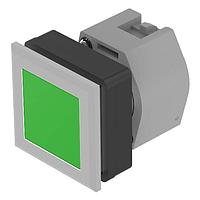 EAO 704.210.508 Panel Mount Indicators / Switch Indicators Green Sqr Momen Pshbtn