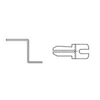 Vishay Draloric BRACKETA00401547 - Push-In Bracket