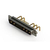 EDAC 629-17W5250-1NA Mixed Contact D-Sub Connectors Right-angle Power Combo D-Sub Connector