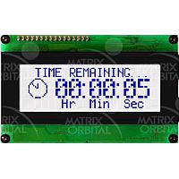 Matrix Orbital LCD2041-GW LCD Character Display Modules White Background Blue Text