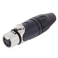 Amphenol Audio AX5F Cable Connectors 5 Pole XLR Female Cable Connector Nickel Finish