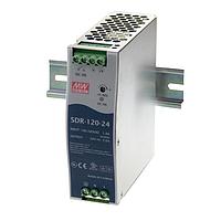 MEAN WELL SDR-120-24 Switching Supplies 120W 24V 5A Din Rail W/PFC