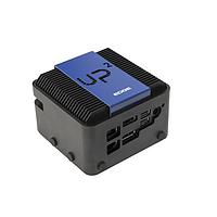 AAEON UP UPS-EDAI-X70864-U01 Industrial PCs UP Squared AI Edge X Computing with Intel ATOM x7-E3950, on board 8GB DDR4, 64GB eMMC, with myriad X inside, pre-load Ubuntu image, 5V6A Power supply,  EU+US Power cord