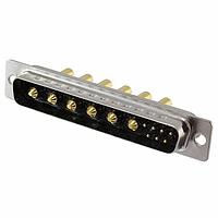 NorComp 680S13W6103L201 Mixed Contact D-Sub Connectors IP67 POWER-D 13W6 20A MALE SOLDER