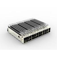 AMP Connectors - TE Connectivity 2170790-1 Cage Assemblies CAGE ASSY 1X4 QSFP28 SPRING HS LP