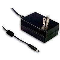 MEAN WELL GST25U24-P1J Fixed Plugs 25W 24V 1.04A Level VI USA plug