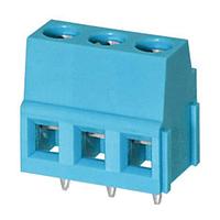 Same Sky (formerly CUI Devices) TB007-508-21BE Fixed Terminal Blocks Terminal block, screw type, 5.08 , horizontal, 21 poles, CUI Blue, slotted screw, PCB mount