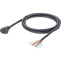 Rosenberger C003-ED-2000 Automotive Cables RoPD cable assembly right angle jack black EnergyBus