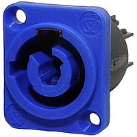Io Audio Technologies IO-PRC3MPA Receptacles Professional Powerlatch Wall Jack, Blue