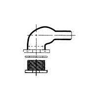 Raychem - TE Connectivity CES-1R End Cap RT ANGLE BREAKOUT CES, 12.70-7.11mm