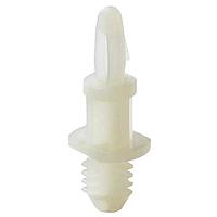 Essentra Components BHL-14-01 Snap Lock CB Spt,Blnd Hl Mnt,Nat,7/8 in Spc