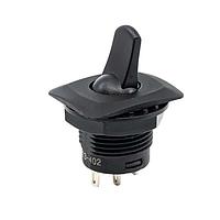 E-Switch RR3402A Rocker Switches SPST OFF-ON PNL 6A