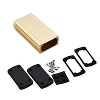 Bud Industries EXN-23352-GD PCB Enclosure Extruded Aluminum Enclosure Gold (1.4 X 2.7 X 5.1 In)