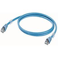 Omron Automation and Safety XS6W-6LSZH8SS20CM-B Ethernet Cables / Networking Cables Ethernet Patch Cable RJ45 0.2m Blue