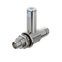 HUBER+SUHNER 3400.31.0023 Coaxial Surge Protector Coaxial Surge Protector Device, EMP sub-500 MHz, 3GPP band 71 with 4.3-10 plug(m) to jack(f), TETRA