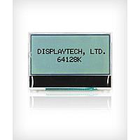 Displaytech 64128K COG FA BW Graphic LCD Modules 128X64 FSTN Reflective w/Pins No Backlight