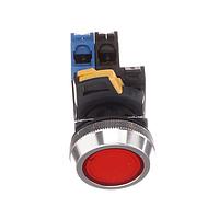 Omron Automation and Safety A30NL-MNM-TRA-G100-RB Standard Switches PB, Red LED, SPST-NO