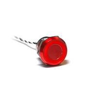 Bulgin MC25MCRRD Capacitive Touch Switches 25mm NormClsdAl Red Anodised Red LED