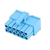 Molex 46992-1040 Power MINIFIT JR RCPT DR GW V-2 10 CKT BLU