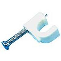 AIM-Cambridge / Cinch Connectivity Solutions 25-7251 RF Connector Accessories RG6 CABLE CLIP WHITE
