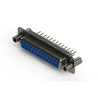 EDAC 628-M25-221-LT4 D-Sub Connectors - Standard Density Vertical Machined D-Sub Connector
