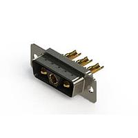 EDAC 627-3WK3622-2N1 Mixed Contact D-Sub Connectors Vertical Combo Dsub
