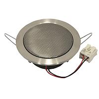 VISATON 50012 Weather Resistant 10cm (4") ceiling-mounted speaker made of stainless steel with brushed finish