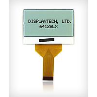 Displaytech 64128LX FC BW-3 LCD Graphic Displays 128X64 FSTN FPC Interface Wht Backlight