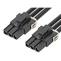 Molex 216400-1032 Double Ended Mega-Fit SR R-R 3Ckt 300mm Cable