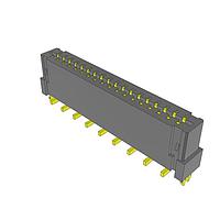 Samtec FC1-18-01-T-LC Sockets 1.00 mm Flat Flexible Cable (FFC) Socket Strip