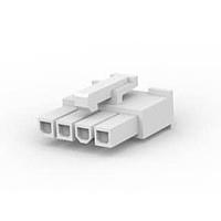 AMP Connectors - TE Connectivity 2029178-4 Wire Housings 4P SR RCPT F/H GLOW WIRE
