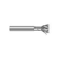 Alpha Wire 6089C SL002 Communication and Control 24 AWG, 9 Pair Communication Cable, Shielded, 500 ft  - Slate