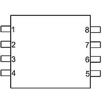 Dialog Semiconductor AT25EU0041A-MAHN-T NOR Flash 4 Mbit, Ultra Low Energy,  Wide Vcc (1.65V to 3.6V), -40C to 85C, DFN 2x3 (Tape & Reel), Single, Dual, Quad SPI NOR flash