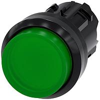SIEMENS A6X30137200 Raised Button ILLUMINATED PUSHBUTTON. GREEN