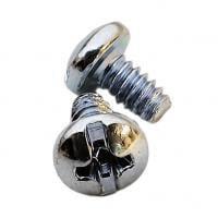 Hammond Manufacturing 1421J6BK Racks & Rack Cabinets 6-32 Screw, Phillips Pack 6, Self Tap Bl