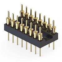 Mill-Max 151-10-316-00-003000 Pin Strip 16P DIP HDR OPEN FRAME .252L