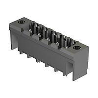 HARTING 14120217005000 Pluggable Terminal Blocks har-flexicon, 2pin male, vertical pcb mount (THR/SMC), with screw flange, 15Amps, pitch 5.08mm